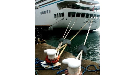 不同位置的船用纜繩具有不同的作用